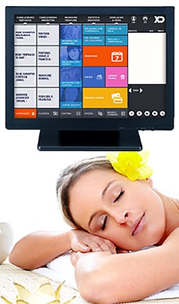XD SPA — ecrã de marcações para salões de beleza